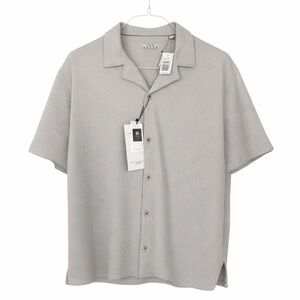 Ike Behar Light Gray Casual Button Down Shirt NWT